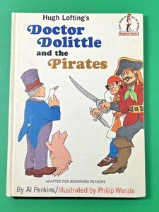 Vintage Dr Suess book HC Dr Dolittle and the Pirates 1968 Al Perikins I Can Read - Picture 1 of 12