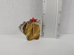Zuni Medicine Bear Fetish by Leland Boone - 1.5" Native American #69 - Picture 1 of 13