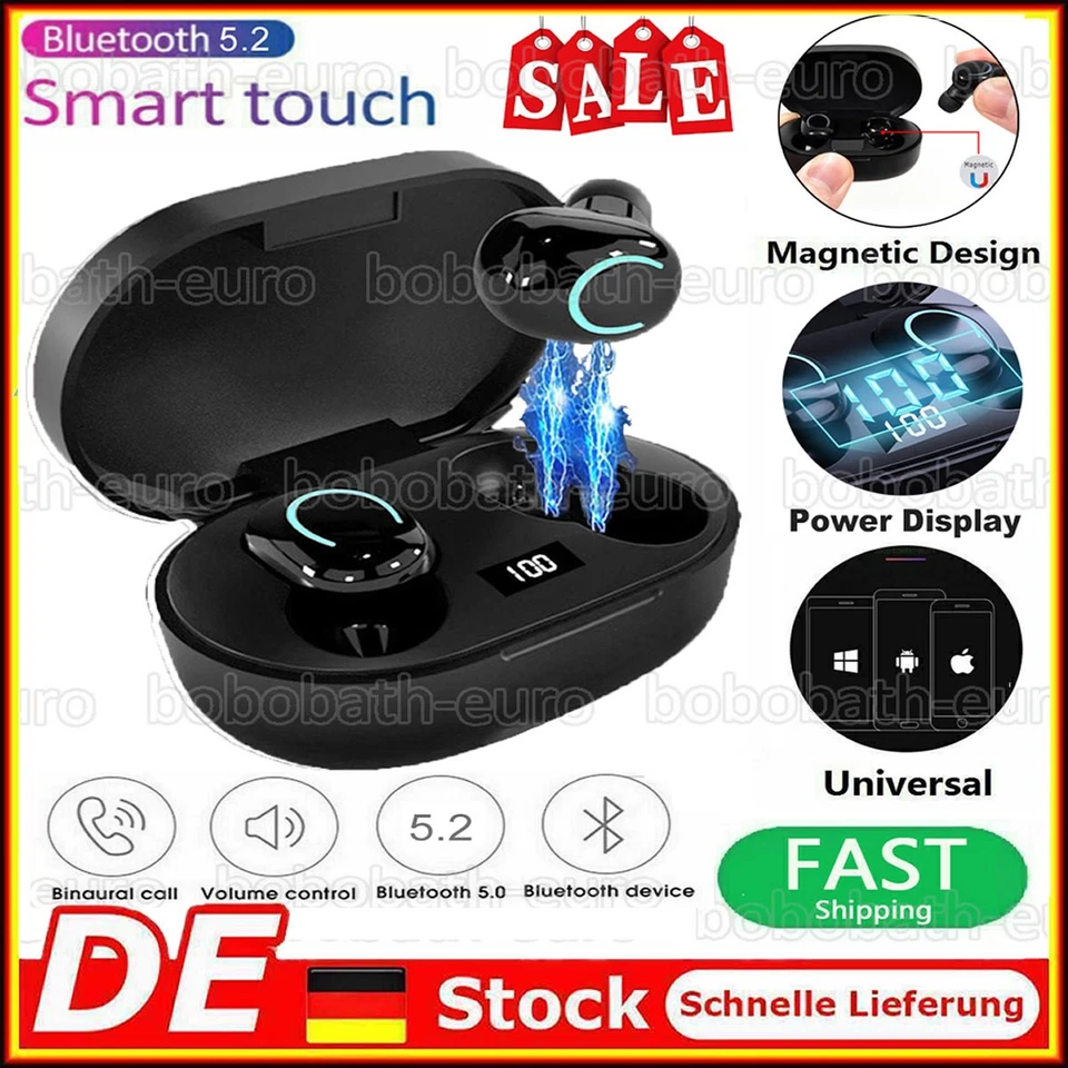 Anker Soundcore Life P2 Mini Bluetooth In-Ear-Kopfhörer - Schwarz