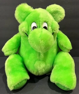 Vintage 1989 Kodak grün Plüschtier "Zoom" Camera Kolorkins Stofftier Spielzeug 9 Zoll - Bild 1 von 9