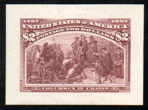 MALACK 242 P2 XF-SUPERB, Roosevelt Proof on card, ve..MORE.. v2515 - Picture 1 of 1
