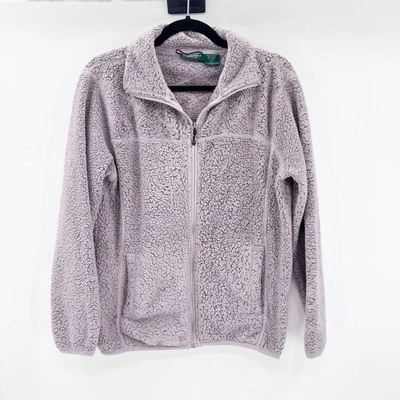 Stillwater Women's Purple Fleece Sherpa Full Zip Jacket Size PM - Image 1 of 4