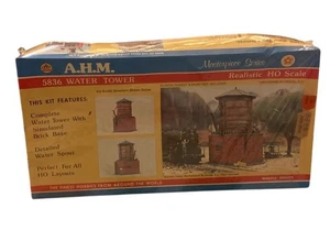 HO AHM #5836 Torre de Agua Kit de Construcción en Tierra NUEVO Sellado - Imagen 1 de 6
