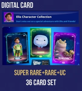 ELIO CHARACTER COLLECTION SR+RARE+UC 36 KARTEN SET TOPPS DISNEY COLLECT 2025 - Bild 1 von 1