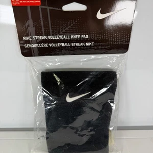 Nike Streak Volleyball Knee Pads Black Unisex XL XXL One Pair New - Picture 1 of 4