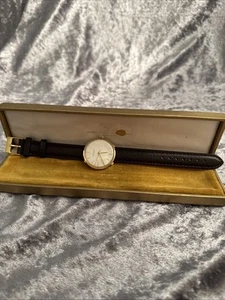 IWC Schaffhausen 1573429 Cal.401 Handaufzug 750 Gold Vintage 35 mm Mit Box - Bild 1 von 23