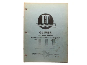 Oliver / Cockshutt  - I&T Shop Service Catalog Farm Equip Agriculture Tractor - Picture 1 of 7