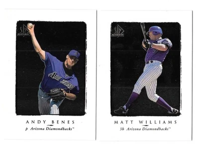 1998 SP Authentic - ARIZONA DIAMONDBACKS Team Set - Image 1 of 3