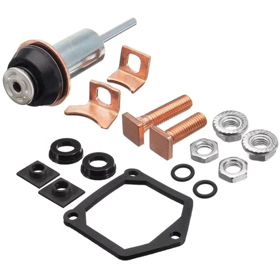 228000-6660 Starter Solenoid Repair Rebuild Kit Plunger Contacts Set For Acura - Image 1 of 4