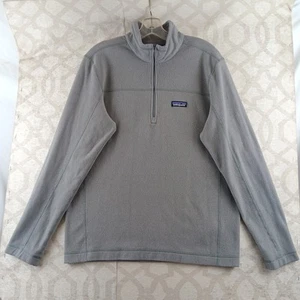 Patagonia Fleecepullover Herren mittelgrau 1/4 Zip Pullover - Bild 1 von 9