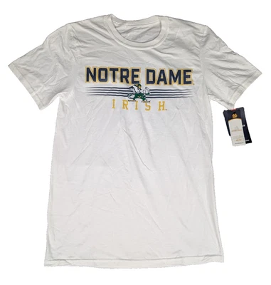 Notre Dame | Fanatics | White | Mens | Fighting Irish Tee Shirt | XL - Image 1 of 4