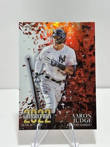 2023 Topps Serie 1 - 2022's Greatest Hits Aaron Judge #22GH-14 - Imagen 1 de 2