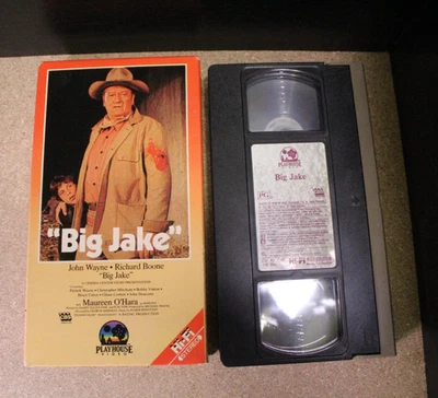 "Big Jake" (VHS, 1986, 1971 Color Film) John Wayne/Richard Boone B2G2 - Image 1 of 2