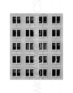 Abstract Window 5 Images, Jeff Pica, Wall Decor Home Art Print 14" x 11" 4113 - Picture 1 of 2