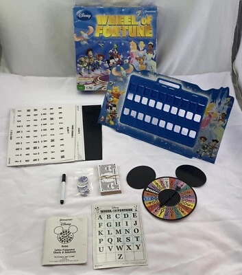 2010 Wheel of Fortune Disney Game by Pressman Complete in Great Cond FREE SHIP - Image 1 of 4