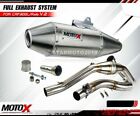 EXHAUST FULL SYSTEM HONDA CRF 300L RX RALLY V2 STAINLESS RACHING STAINLESS