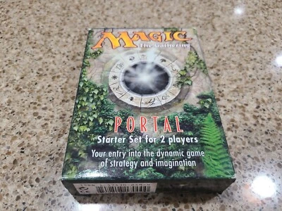 MAGIC THE GATHERING PORTAL DECK BY WIZARDS NEW BUT OPEN - Image 1 of 4