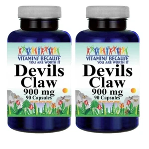 Devil's Claw Root 900mg 2X90caps Harpagophytum procumbens - Picture 1 of 2