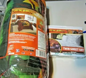 Wildlandia Twin Bettdecke Laken Kissenbezüge 6-teiliges Bettwäsche-Set NEU! - Bild 1 von 3