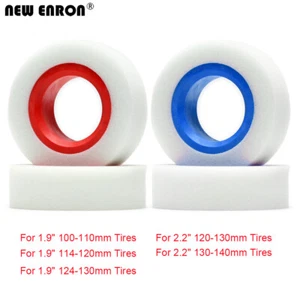 1.9 2.2" Dual Stage Foam EVA For RC 1/10 Crawler TRX4 SCX10 II Wraith RBX10 YETI - Picture 1 of 27