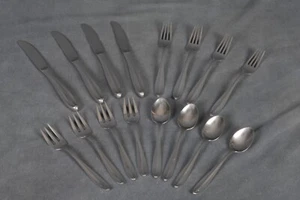 PRIMROSE Krusius Germany 18/8 Stainless Flatware 4 Pc Place Settings - Set of 4 - Picture 1 of 21