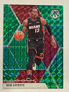 2019-20 Panini Mosaic BAM ADEBAYO Green Mosaic Prizm #150 Miami Heat - Bild 1 von 2