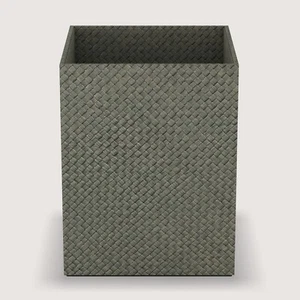 Grau Pandan Organizer Würfel Papierkorb 10,5" x 8" x 8" - Bild 1 von 2