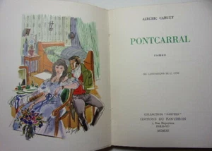 PONTCARRAL Albéric Cahuet 10 illustrations couleurs de Le Goff - Picture 1 of 10