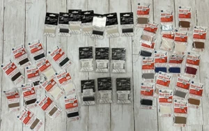 LOTE DE 57 Cordones de Cuentas de Seda 100% Natural con Agujas Griffin & Dazzle Marcas LEER - Imagen 1 de 10