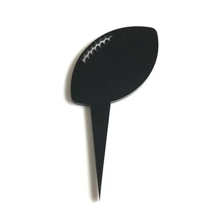 Rugby Ball Tortenaufleger, verschiedene Farben, Größen & personalisierte Optionen - Bild 1 von 5