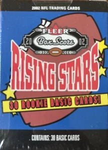 2002 Fleer Box Score Rising Stars Sealed 30 Card Set Ed Reed, Adrian Peterson RC - Picture 1 of 2