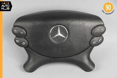 Bolsa de aire airbag volante negro OEM 76k Mercedes W219 CLS550 E350 SL500 Foto 1 de 4