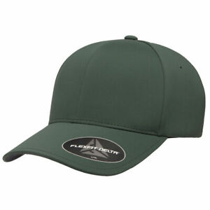 FLEXFIT DELTA TECH Hat, FITTED, Mens S/M, L/XL, Sports, Golf, Baseball Cap, 180