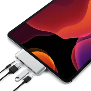 USB C Hub 4 in 1 für MacBook Pro -Air Dual Typ C Adapter mit Thunderbolt 3 - Bild 1 von 6