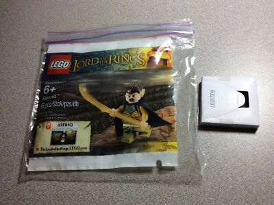 New Sealed Retired Lego Lord of the Rings Elrond 2012 with Proper Cape 5000202 - Image 1 of 3