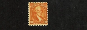 1932 U.S. Commem. Washington BiCent 10c Org Yellow Sc#715 M/NH/OG ** - Picture 1 of 1