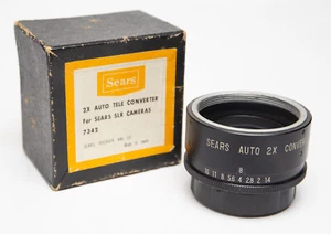 Sears M42 Mount Auto 2X Teleconverter Lens Doubler (Made in Japan) - Bild 1 von 11