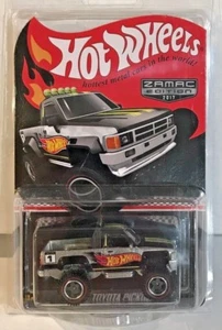 Hot Wheels 2017 Wal-Mart Mail-In Zamac 1987 Toyota Pickup w/Red Line Real Riders - Picture 1 of 4