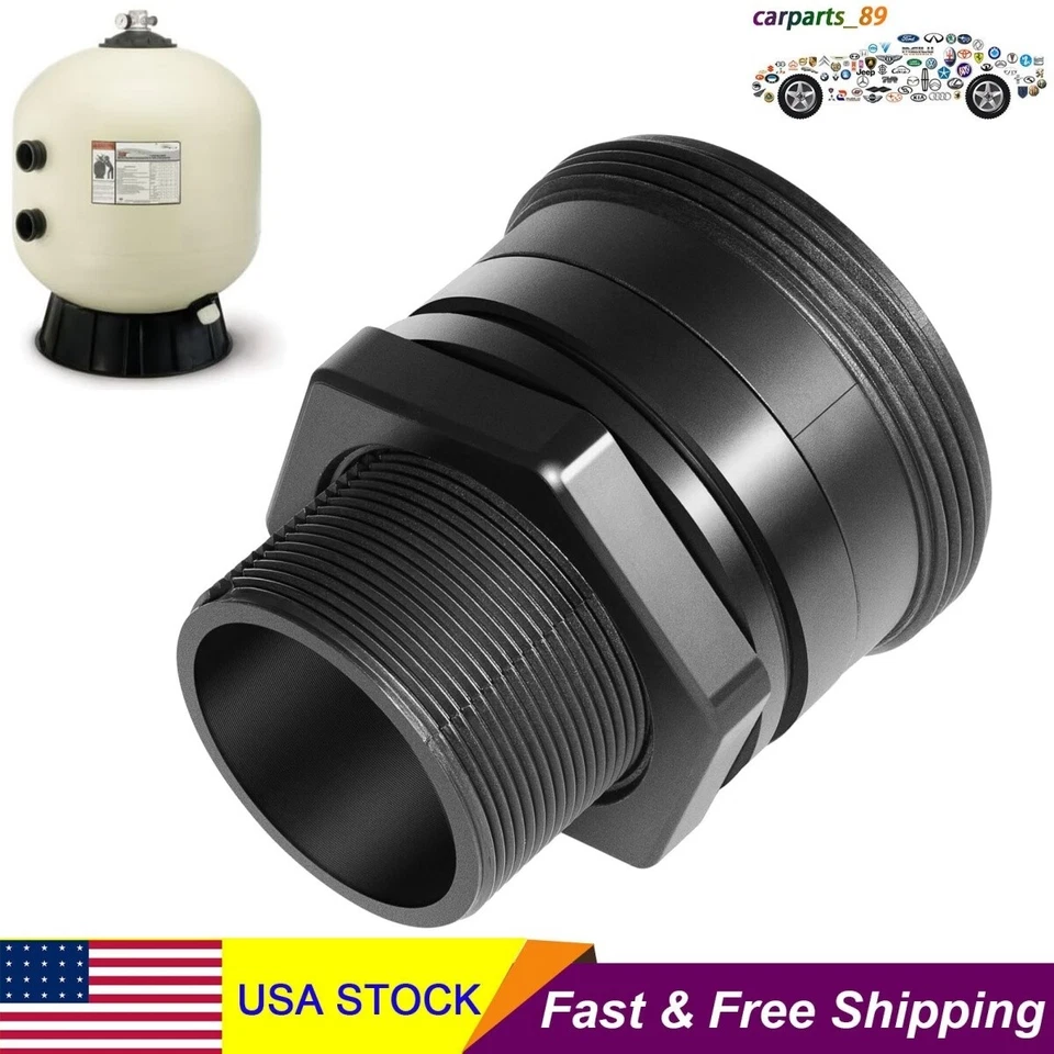 154714 Bulkhead Replacement 2-Inch Fitting for Triton II Pool & Spa Sand Filter - Image 1 of 4