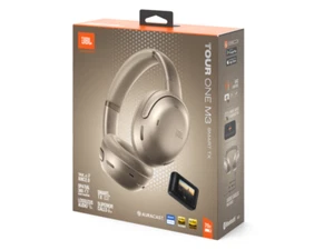 Auriculares inalámbricos con cancelación de ruido JBL Tour One M3 con transmisor Smart Tx Latte - Imagen 1 de 2