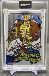 2020 Topps Project 2020 KEN GRIFFEY JR 1989 Topps Traded Ermsy #300 Mariners HOF - Picture 1 of 2