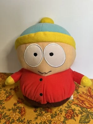 2015 South Park 9" Cartman in Blue/Yellow Hat & Red Outfit Plush Stuffed Toy - Image 1 of 4