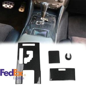 Interior Gear Shift Cover Carbon Fiber Look Trim For Lexus IS250 IS350 2006-2012 - Picture 1 of 6