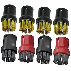 Nylon Wire Brush Nozzles for KARCHER SC1.502 SC1.702 SC952 C5 Steam Cleaner x 8 - Picture 1 of 5