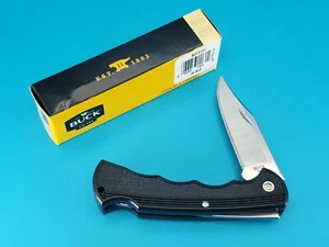 Buck Knives Bucklite Folding Knife 3.25" 420 HC S.S.Blade GRN Handle USA 422BKS - Picture 1 of 9