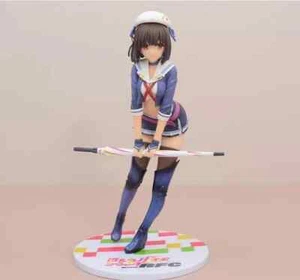 Anime Race gir Katou Megumi PVC Figure Model New No Box - Foto 1 di 5