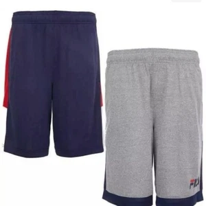 Fila Youth Boy's 2-pack Athletic Shorts small 7/8 - Picture 1 of 5
