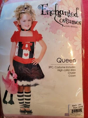Girls Queen Halloween Dress Up Costume Size 4-6  - Image 1 of 4