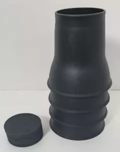 Elevadores de cama de 6 pulgadas de alta resistencia, muebles redondos para paquete de 4, 6 pulgadas-negro - Imagen 1 de 3
