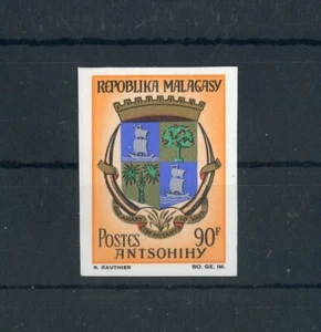 MADAGASKAR Nr.577 ** UNGEZÄHNT 90Fr. STADTWAPPEN 1968 !!! (157838) - Bild 1 von 1